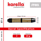 Karella - Steeldart XT-6 23 gr.