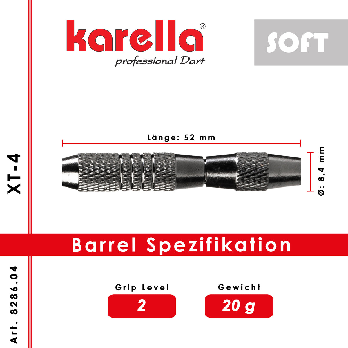 Karella - Softdart XT-4 20 gr.