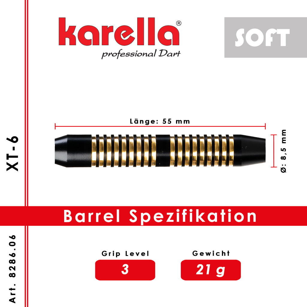 Karella - Softdart XT-6 21 gr.