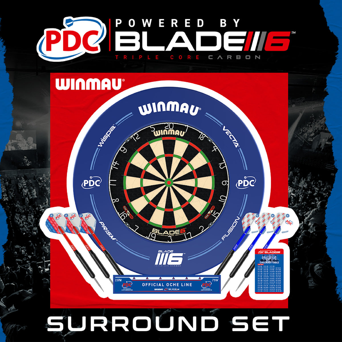 Winmau - Dartboard Surround Set PDC