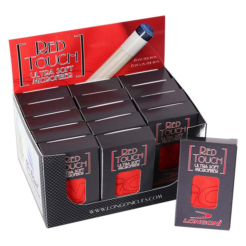 Longoni RED TOUCH ULTRA SOFT Mikrofasertuch (BOX 15 PCS)