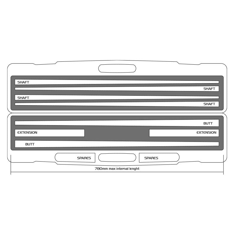 CUE CASE LONGONI SULTAN 2C-4P
