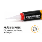 Lederkleber für Billard-Queuespitze Klebstoff für Klebeleder  12 Blister a 3 x 3g
