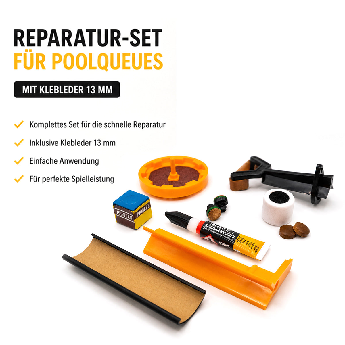 Reparaturset Universal für Klebeleder