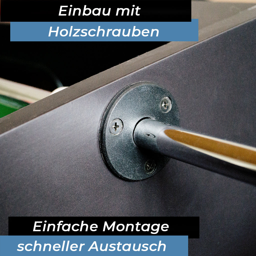 Bandito - Flanschlager für 16 mm Kickerstangen Stangenset (2 St.)