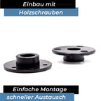 Bandito - Flanschlager für 16 mm Kickerstangen Tischset (16 St.)