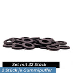 Bandito - Gleitring Scheiben Set (32 St.) für 16 mm Kickerstange