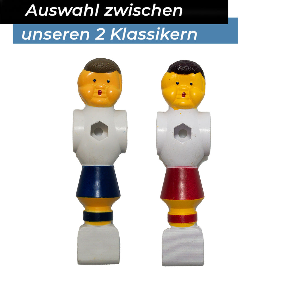 Bandito - Kickerfigur Champion weiß/blau für 16 mm Kickerstangen (1 St.)