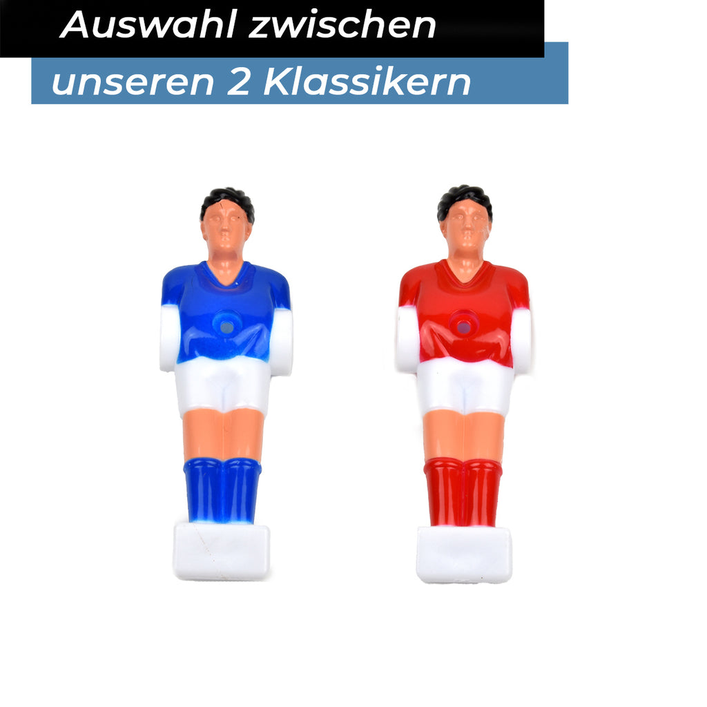 Bandito - Kickerfigur Hobby blau für 13 mm Kickerstangen (11 St.)