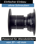 Bandito  - Kugellager Universal für 16 mm Kickerstange Seitenwände 37 - 43 mm Stangenset (2 St.)