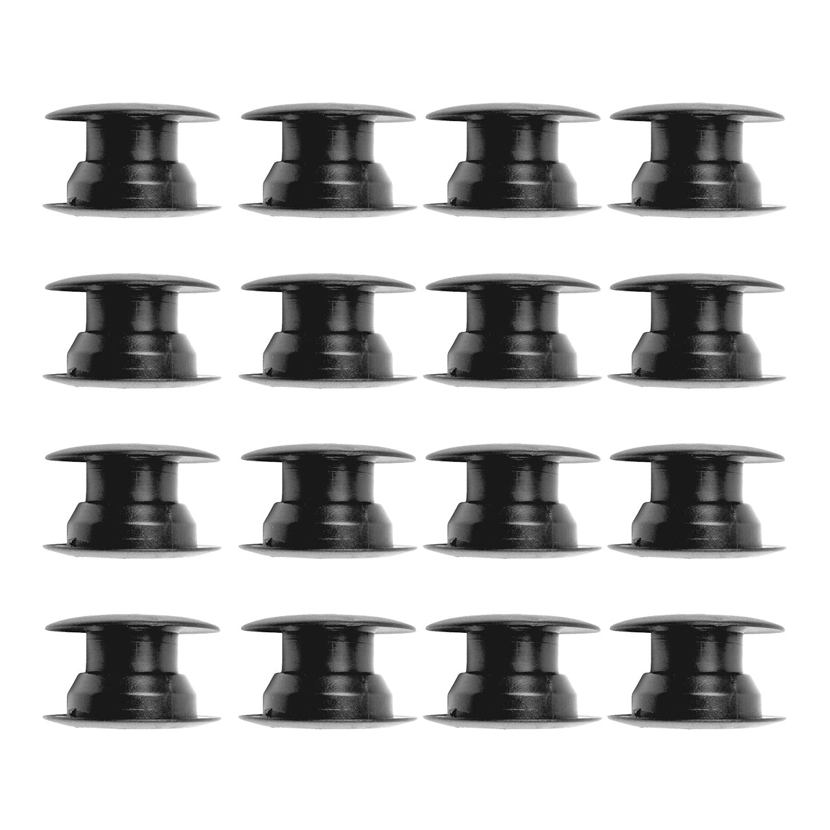 Bandito  - Kugellager Universal für 16 mm Kickerstange Seitenwände 25 - 32 mm Tischset (16 St.)
