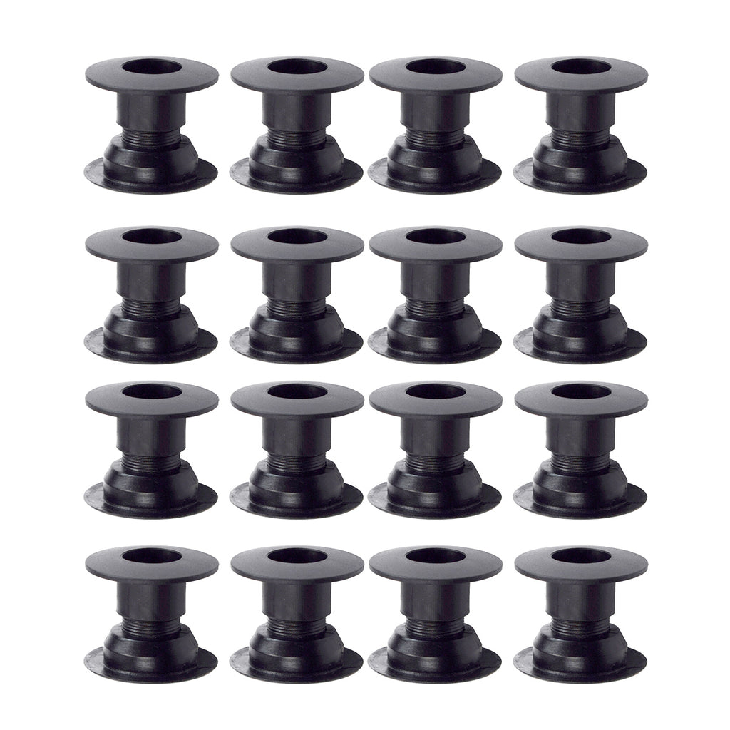 Bandito  - Kugellager Universal für 16 mm Kickerstange Seitenwände 37 - 43 mm Tischset (16 St.)