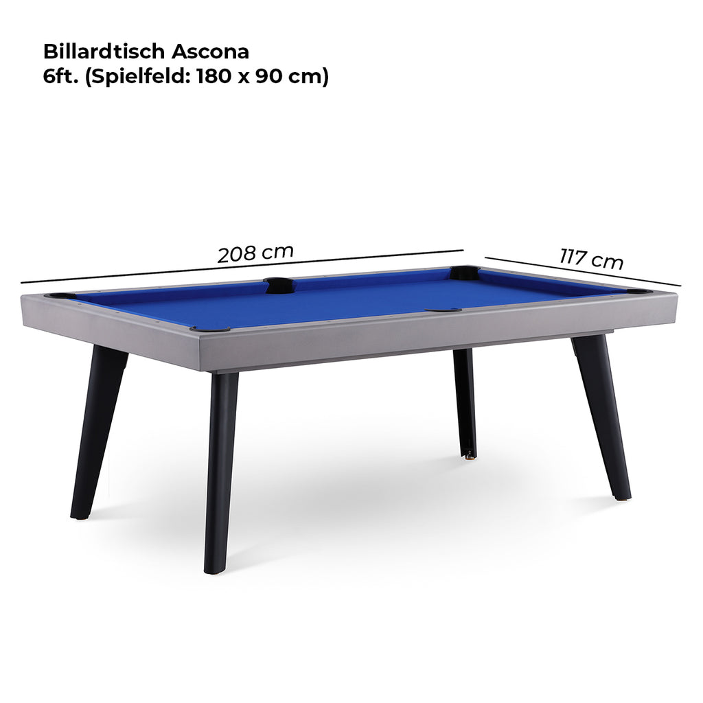 Billardtisch Ascona 6ft. Outdoor & Indoor