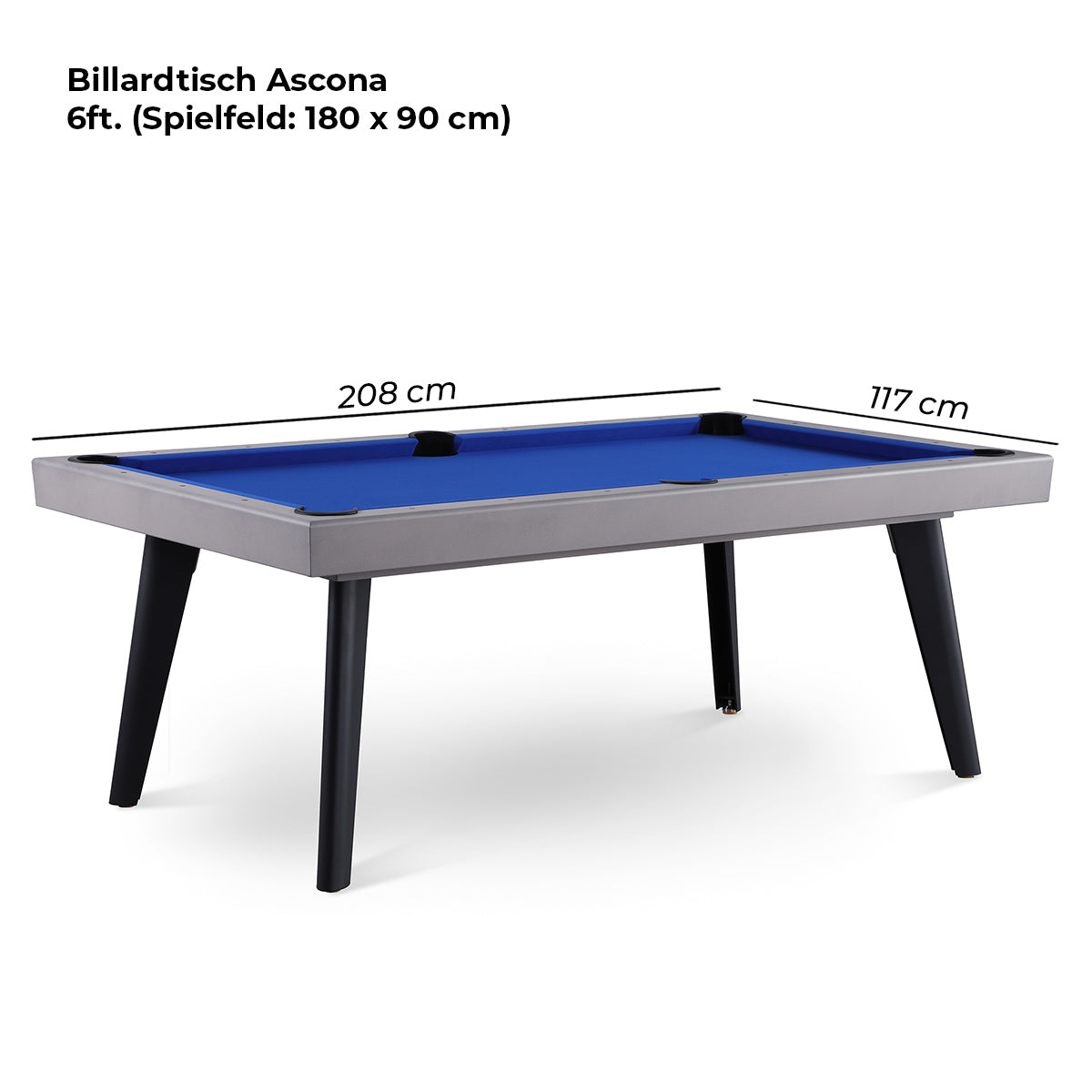 Billardtisch Ascona 6ft. Outdoor & Indoor