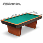 Billardtisch Lugano Carom 7 ft.