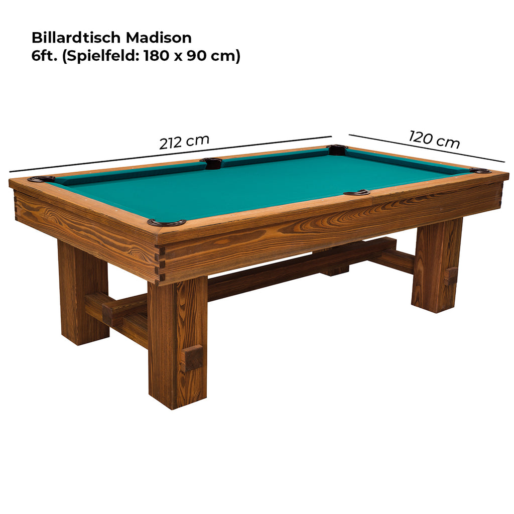 Billardtisch Madison 6 ft. Kirsche