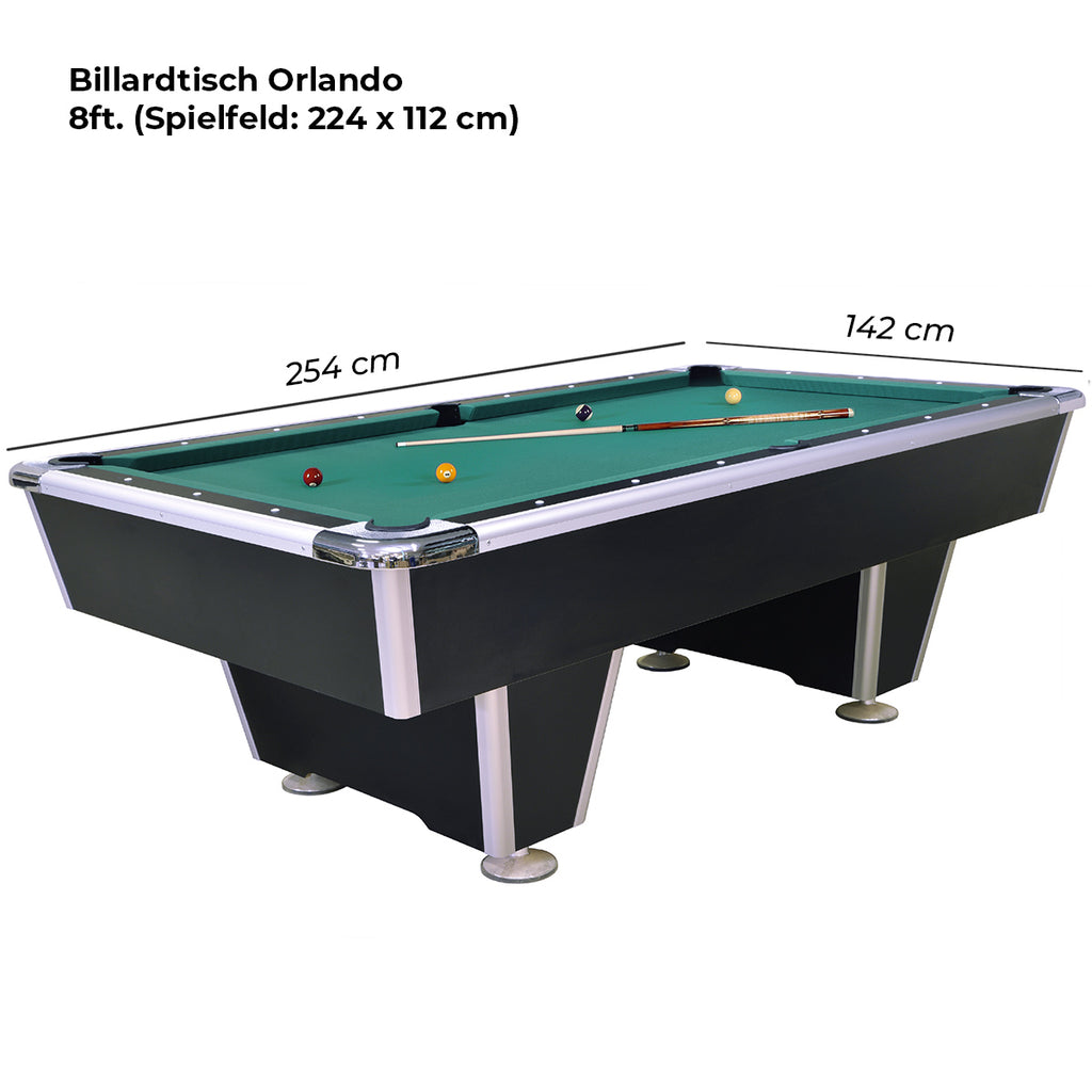 Billardtisch Orlando 8 ft.