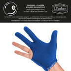 J. Parker - Billardhandschuh blau