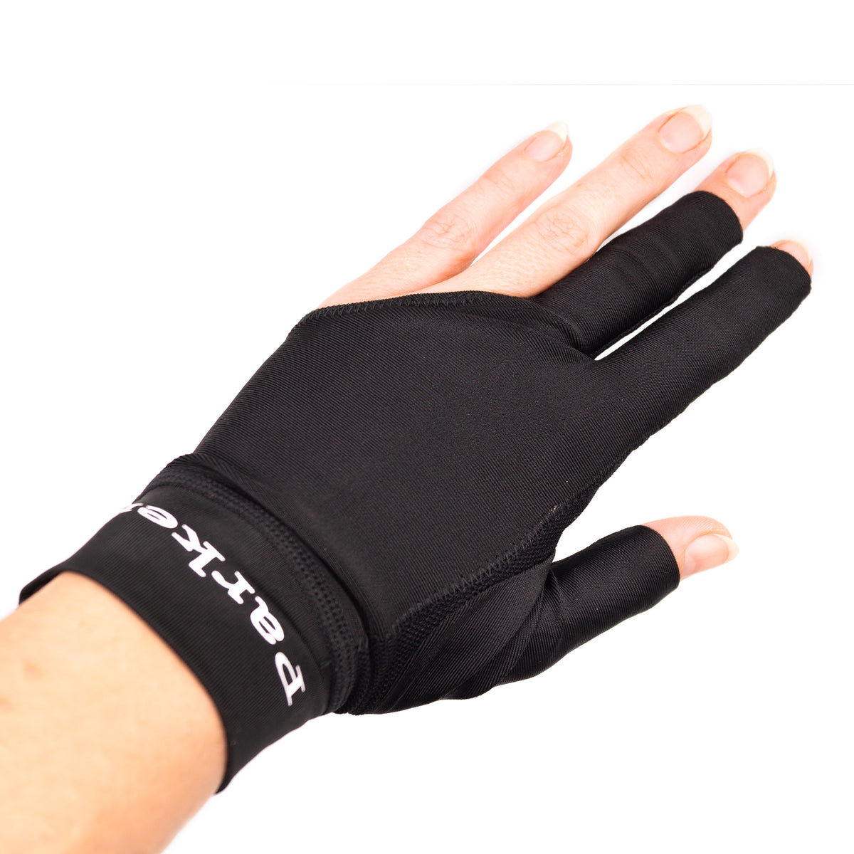 J. Parker - Billardhandschuh fingerless schwarz