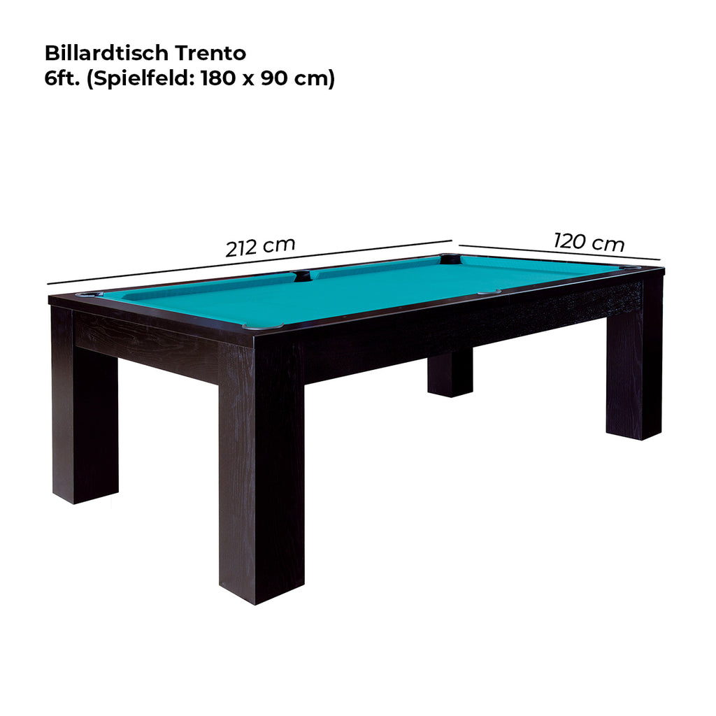 Billardtisch Trento 6 ft. Eiche natur