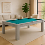 Billardtisch Trento 8 ft. Silber-Birke