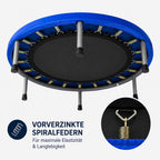 Garlando - Trampolin Indoor Blau  ⌀ 97 cm