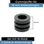 Bandito - Gummipuffer Set für 16 mm Kickerstangen (16 St.)