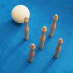 Holzkegel für Kegelbillard (5 St.)