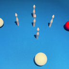 Holzkegel für Kegelbillard (5 St.)