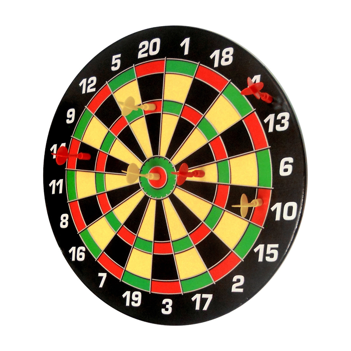Karella - Dartboard Magnet Family inkl. 6 Magnetdarts