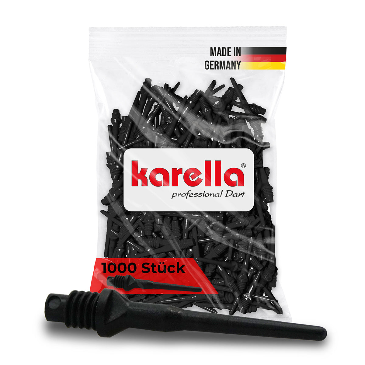 Karella - Dartspitzen soft KeyPoint 2BA Gewinde 1000 St.
