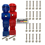 Bandito - Kickerschraube Universal für 16 mm Kickerstange  inkl. Muttern (22 St.)