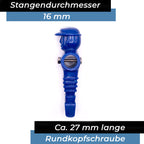 Bandito - Kickerschraube Universal für 16 mm Kickerstange  inkl. Muttern (22 St.)