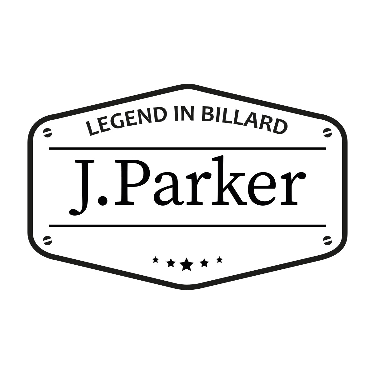 Parker - Klebeleder 13 mm medium