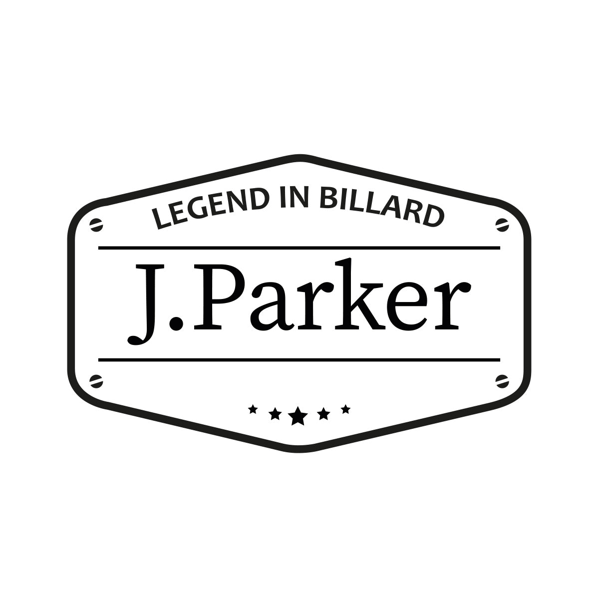 J. Parker - Billard Köcher 2/4