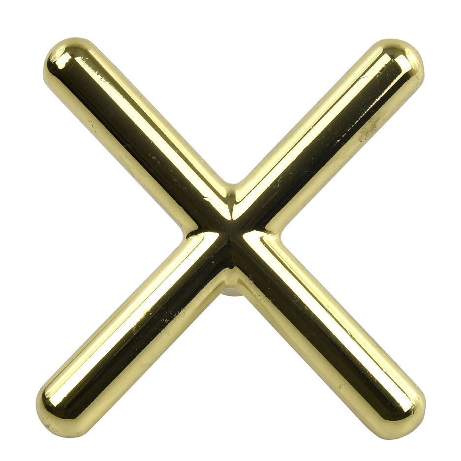 Queuebrücke - Messing kreuz
