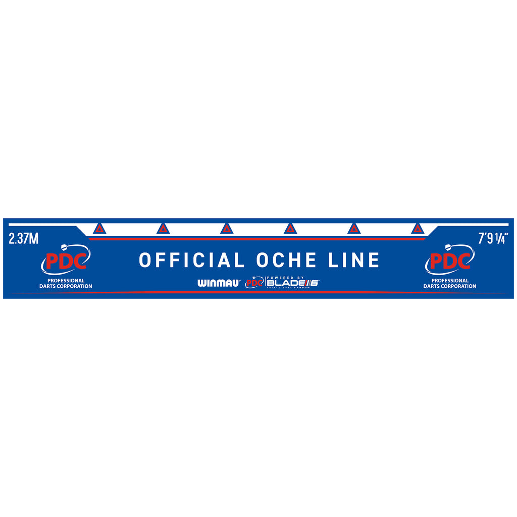 Winmau - Abwurflinie Oche Line PDC Blue