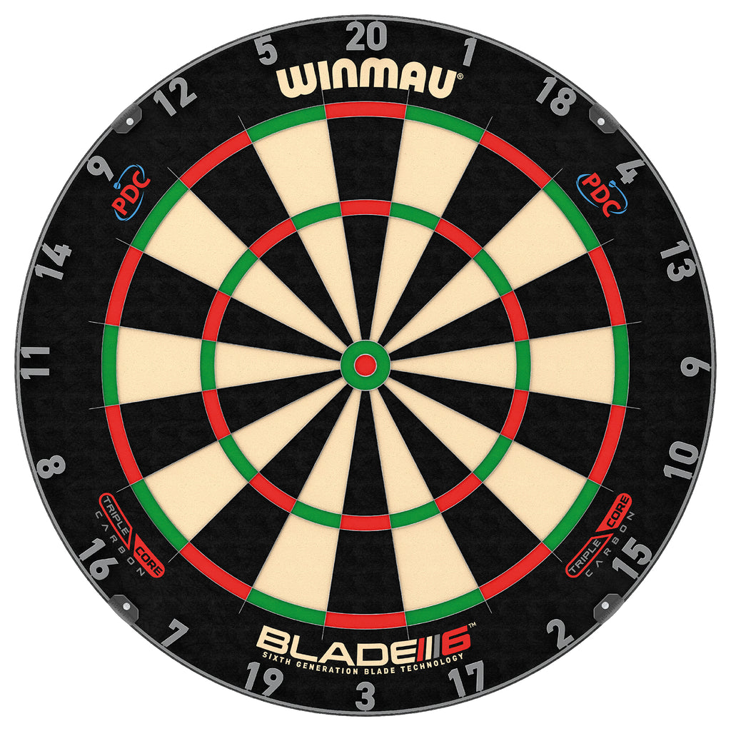 Winmau - Dartboard Blade 6 Triple Core Carbon PDC