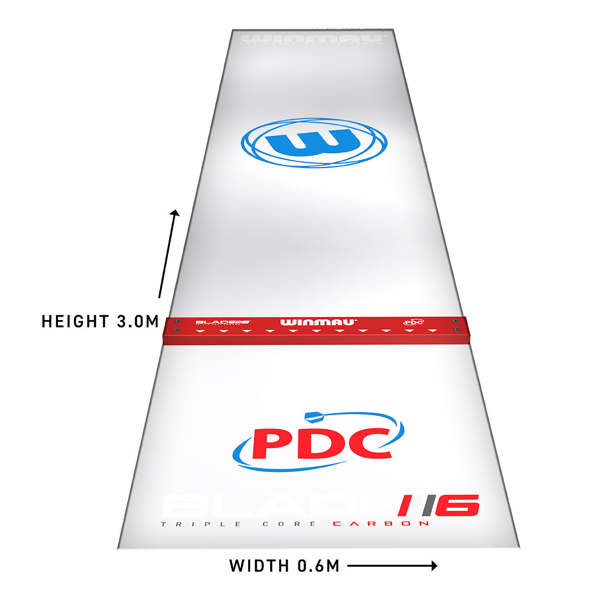 Winmau - Dartmatte Clearzone
