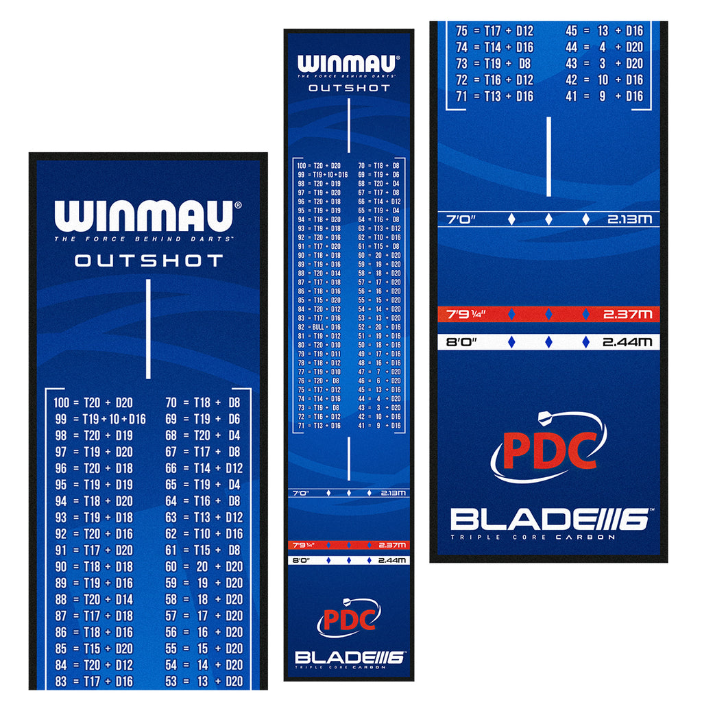 Winmau - Dartmatte OUTSHOT