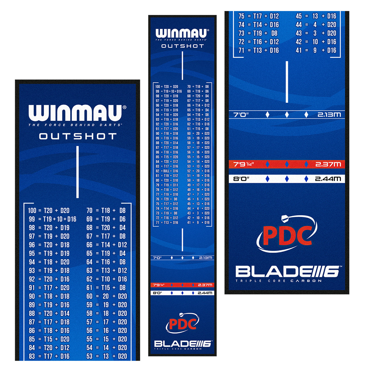 Winmau - Dartmatte OUTSHOT