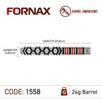 Winmau - Steeldart Fornax 24 gr.