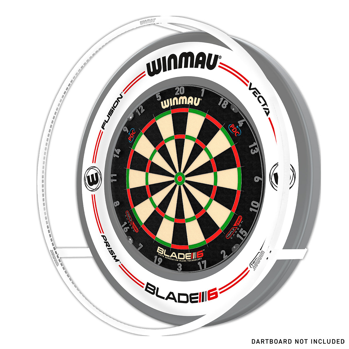 Winmau - Dartboard Beleuchtung Plasma Light ICE