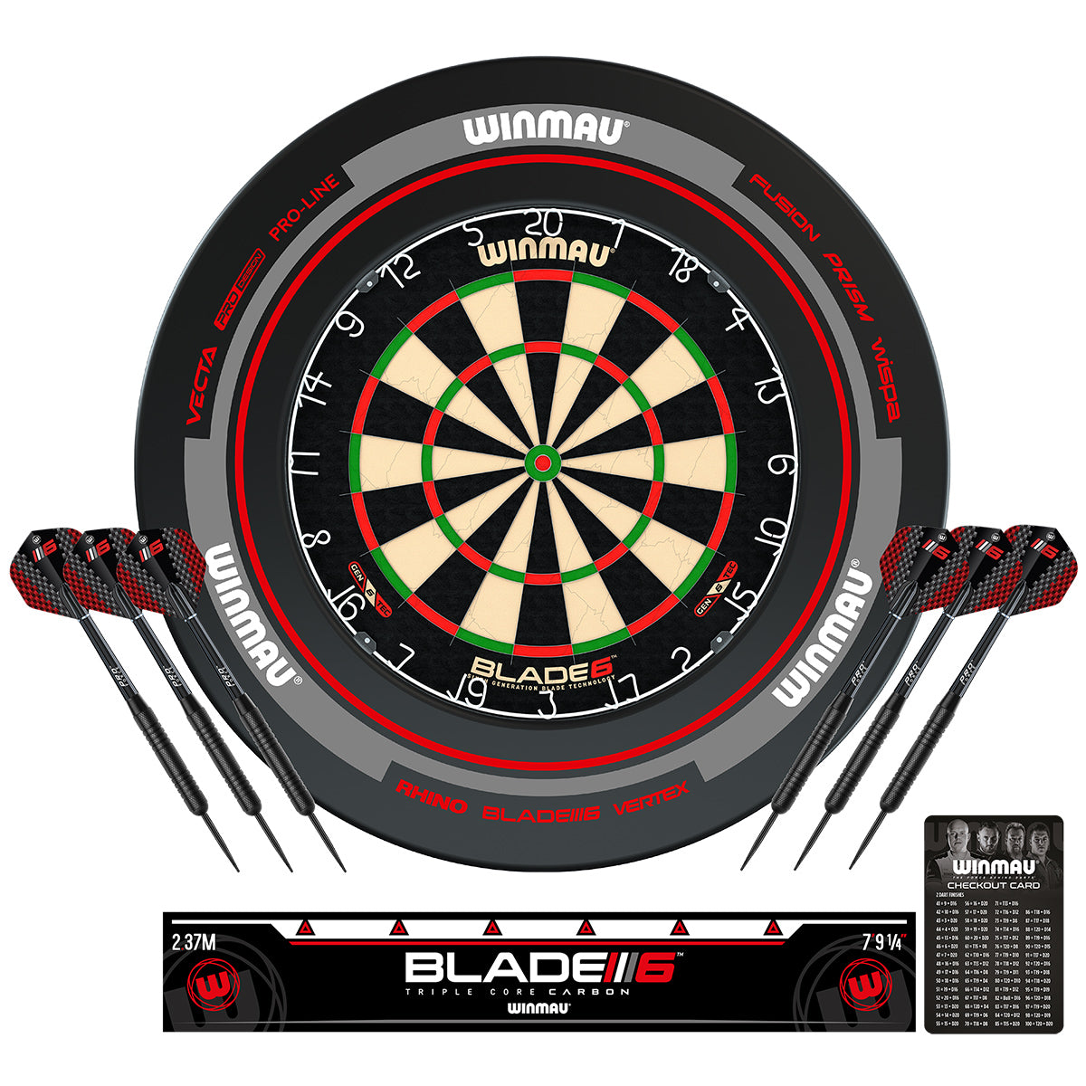 Winmau - Dartboard Set Blade 6