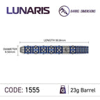 Winmau - Steeldart Lunaris 23 gr.