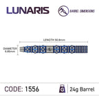 Winmau - Steeldart Lunaris 24 gr.