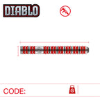 Winmau - Steeldart Diablo 22 gr.