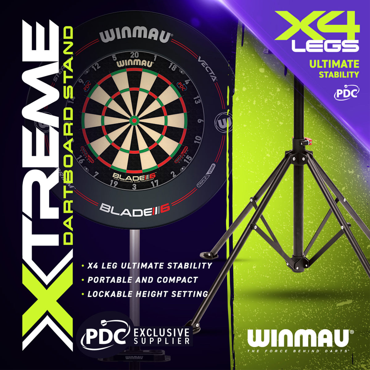 Winmau - Dartboardständer Xtreme 2