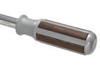 Garlando - Kickergriff Exklusiv silber/ birne für 16mm Stangen