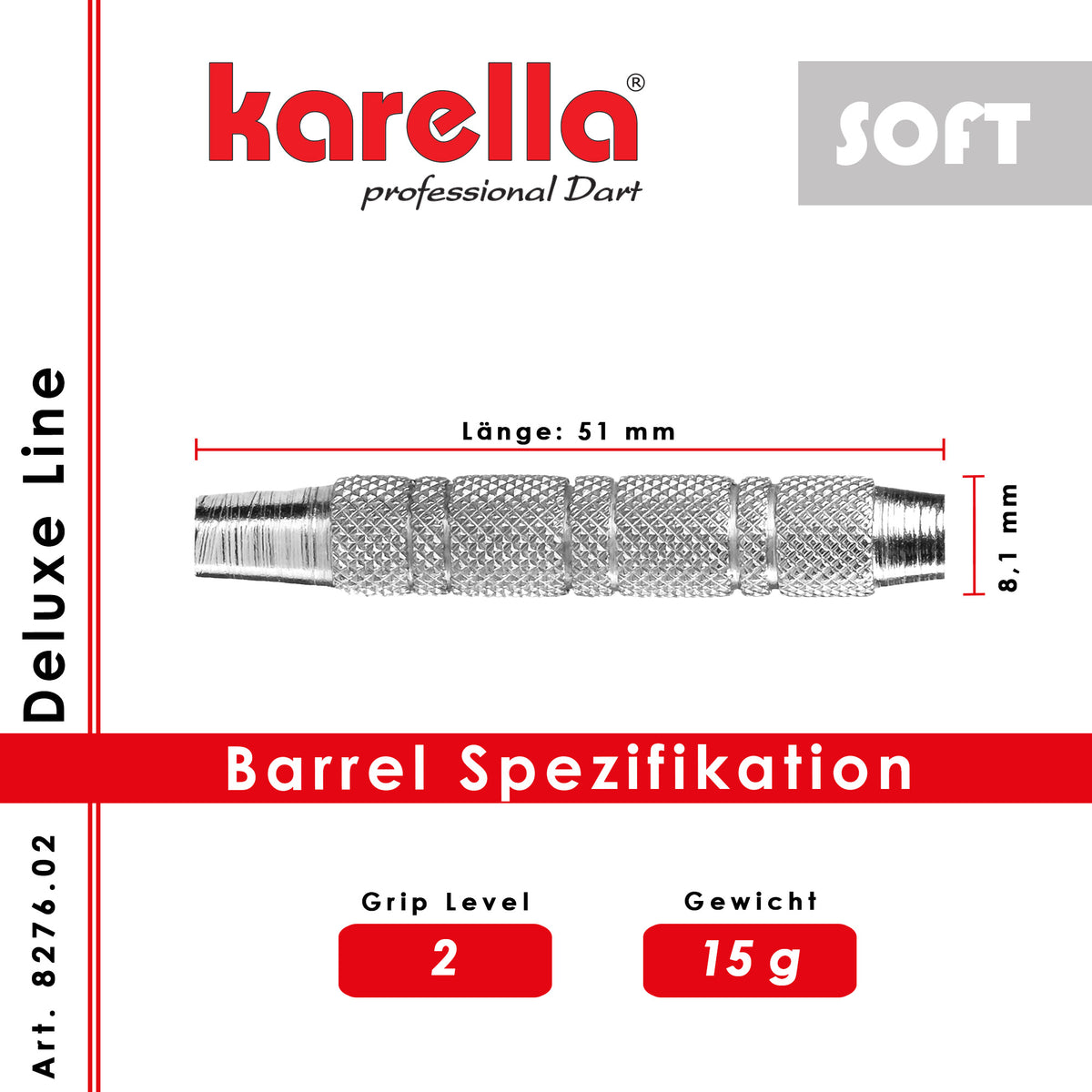 Karella - Softbarrel Deluxe DLS-2 15 gr.